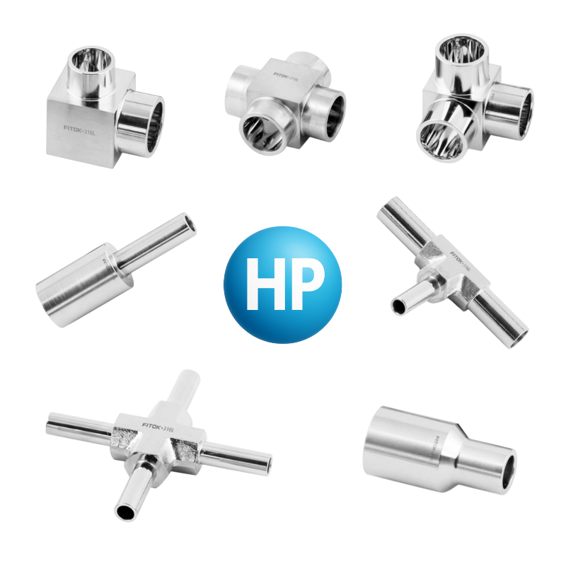 Racores Soldados de Alta Pureza FITOK